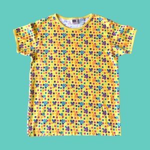 Vintage geometric floral shirt